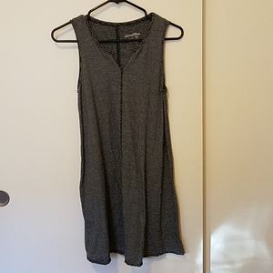 Universal Thread B&W stripe tank dress, size small